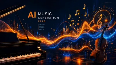 Comparatif générateurs musicaux IA 2026 : Suno, Udio, ElevenLabs Music, Google Flow Music